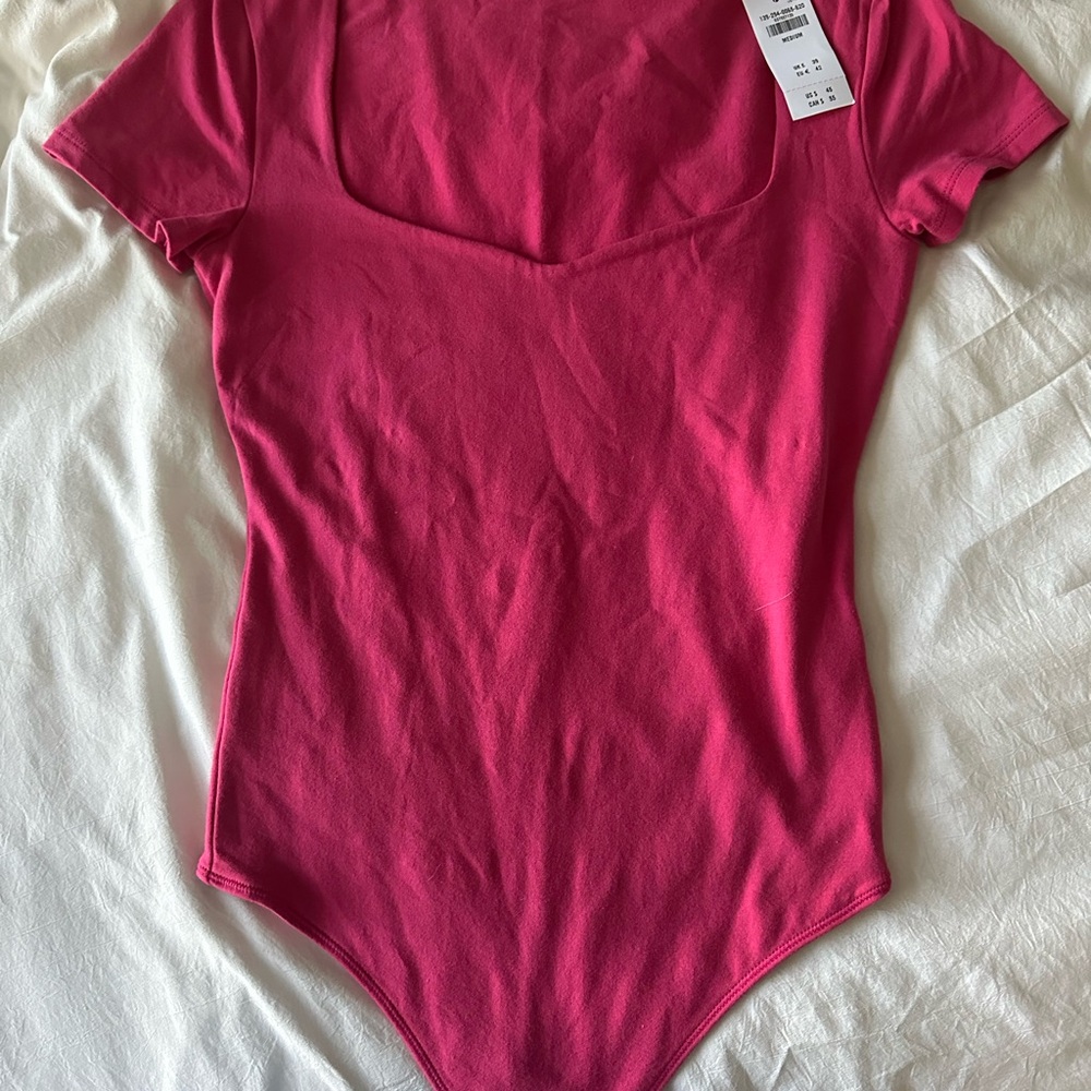 Abercrombie & Fitch Vibrant Pink Bodysuit